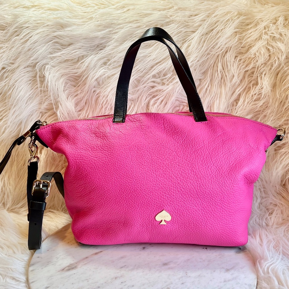 Kate Spade Leroy Street Linsley Leather Convertible Crossbody in Snapdragon - Picture 9 of 10